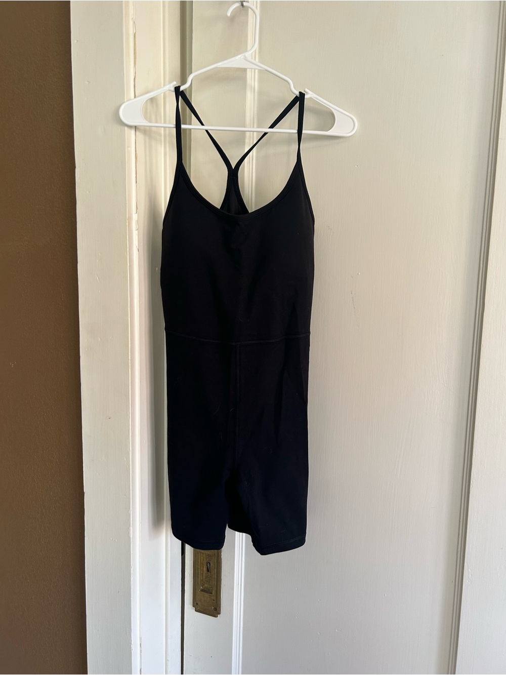 NWT Old Navy PowerChill Racerback Bodysuit 6-inch inseam size Medium